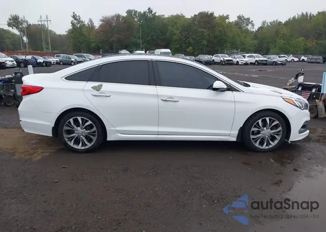 2017 Hyundai Sonata Limited 2.0T z USA, uszkodzony, nr VIN 5NPE34AB5HH509083